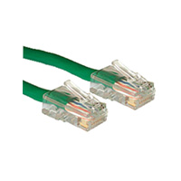 3ft CAT5E CROSSOVER PATCH CABLE GREEN